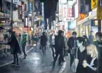 "В свете" 2019г. / холст, масло, лак./ 7500 р